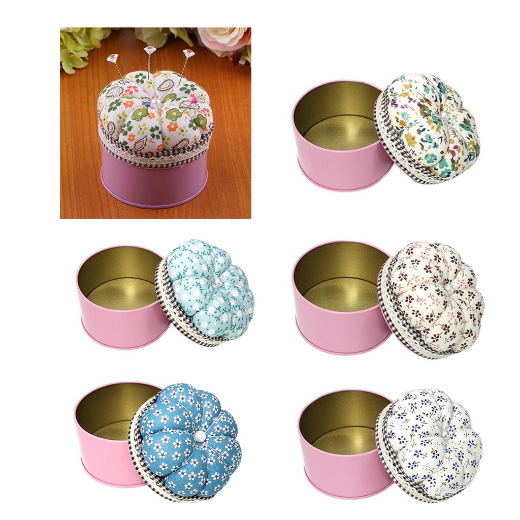 Cloth Pincushion with Storage  – Craft Embellishment Storage recenzja i cena