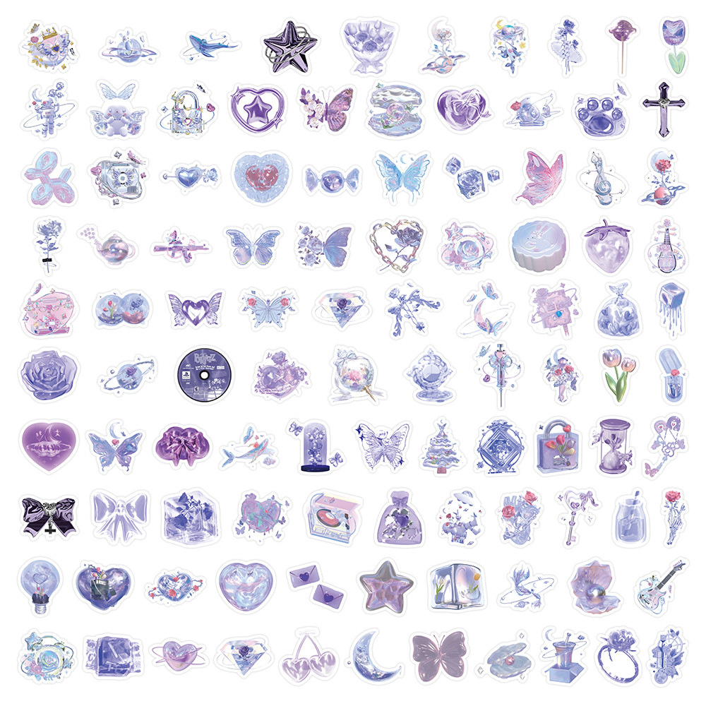 103 Pcs Glittery Shimmery Purp – Craft Embellishment World recenzja i cena
