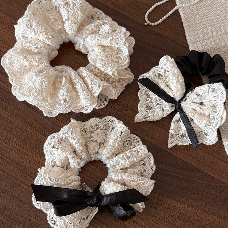 French retro double layered bo – Lace Ribbon Trim recenzja i cena