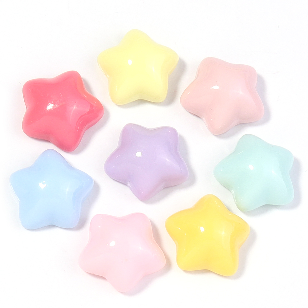 50pcs/lot 16mm Colorful Star R – Craft Embellishments recenzja i cena
