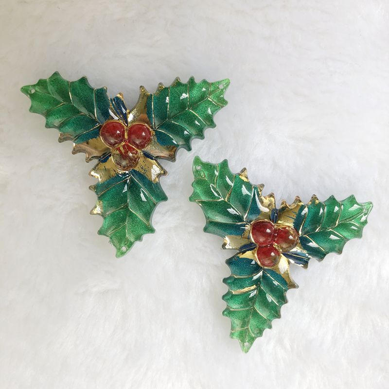 8PCS 40x41mm Resin Christmas L – Embellishment Glue Craft recenzja i cena