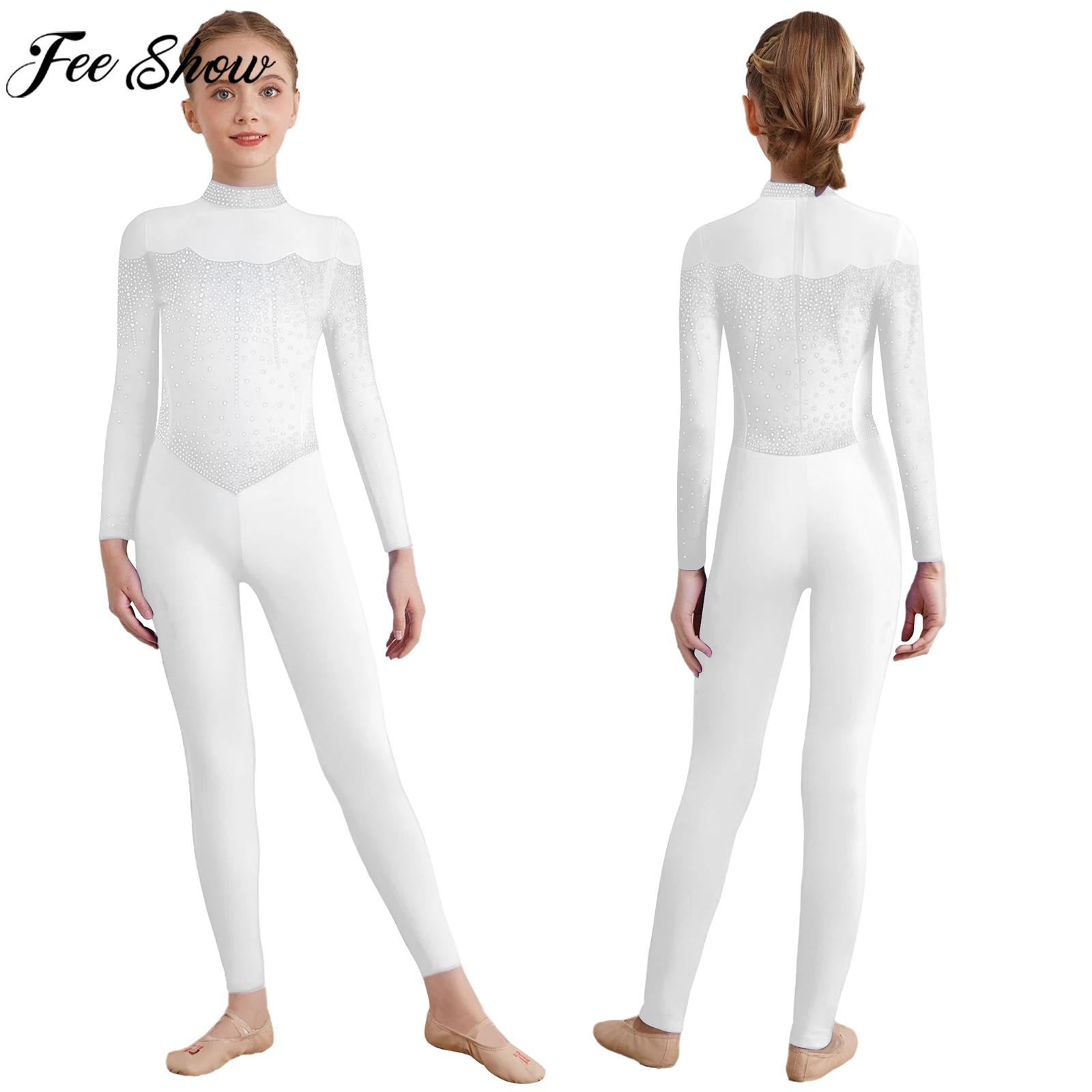6-16Y Girls Figure Skating Dan – Rhinestone Banding Trim recenzja i cena