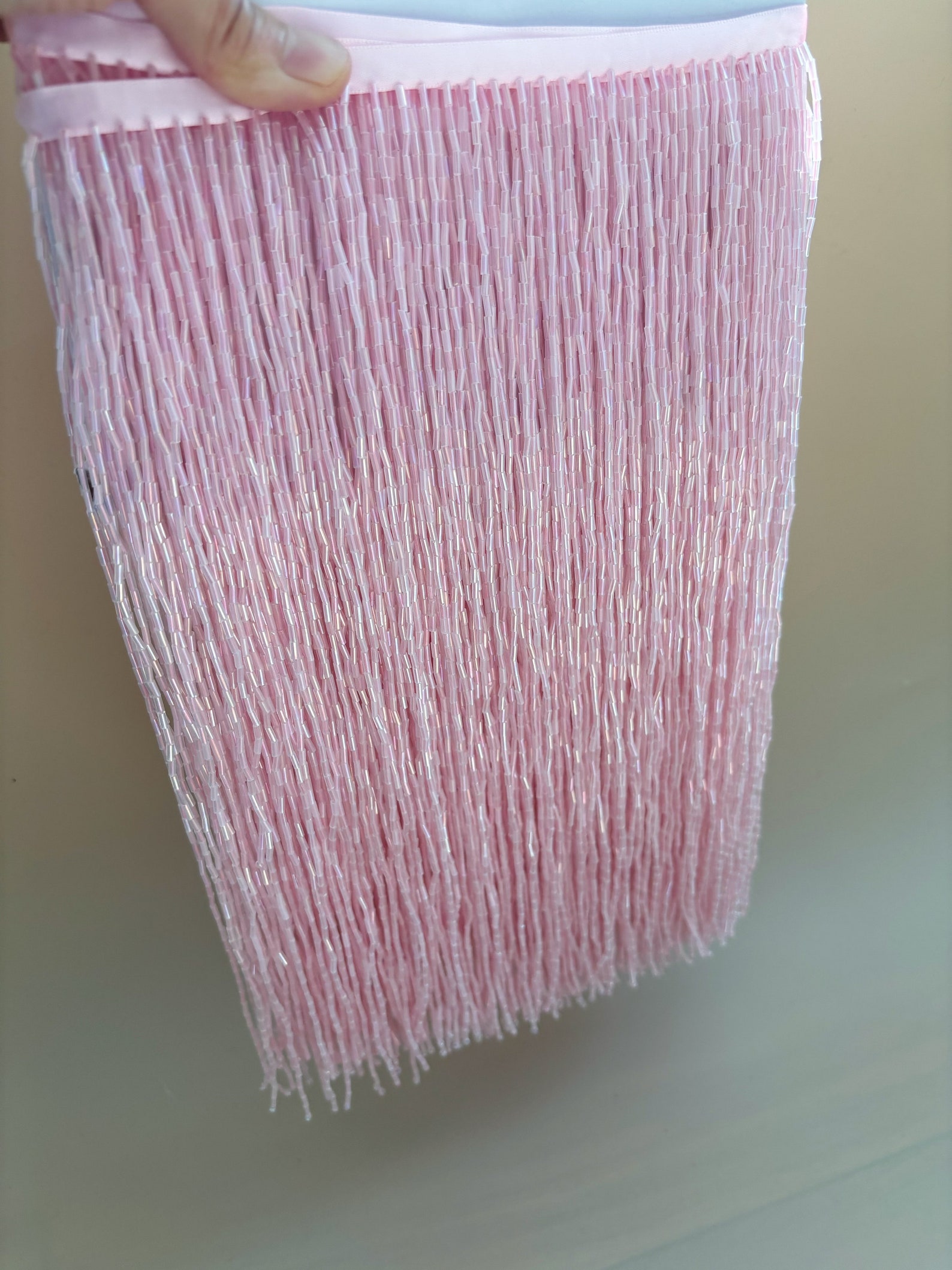 1 Yard 30cm Wide Heavy Bead Fr – Beaded Trim Fringe recenzja i cena
