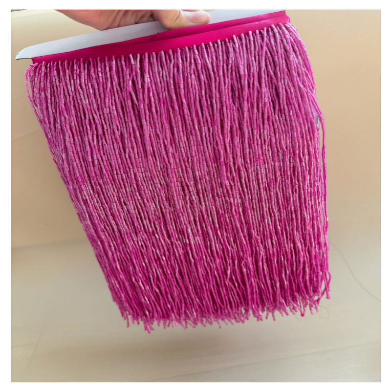 1 Yard 30cm Wide Heavy Bead Fr – Beaded Trim Fringe recenzja i cena