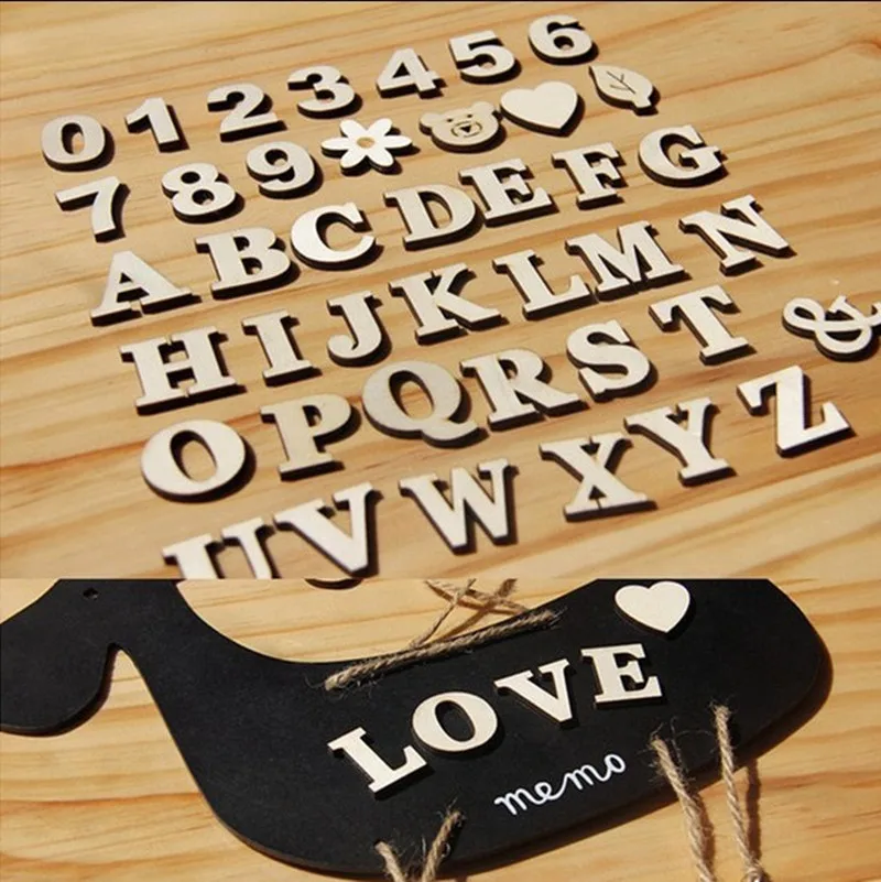 Self-sticking Wooden 0-9 Numbe – Embellishments For Scrapbooking recenzja i cena