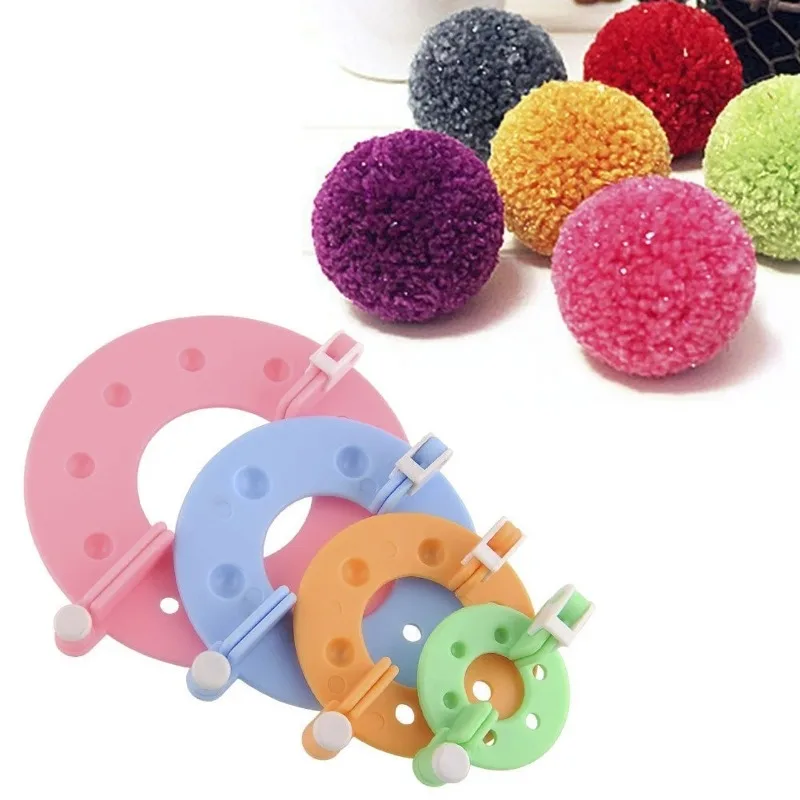 8PCS 4Sizes Fluff Ball Weaver  – Pom Pom Maker Tool recenzja i cena