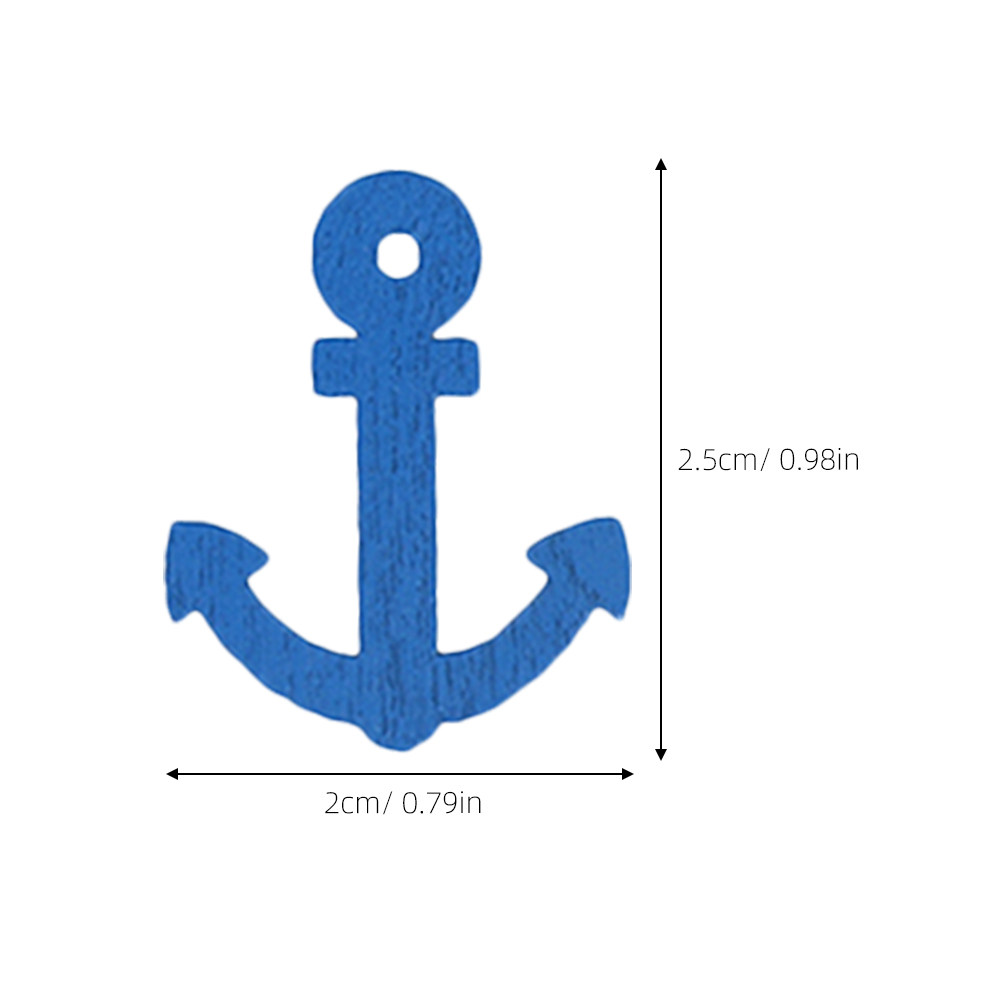 100 Pcs Wooden Anchor Mini Pen – Embellishments For Scrapbooking recenzja i cena