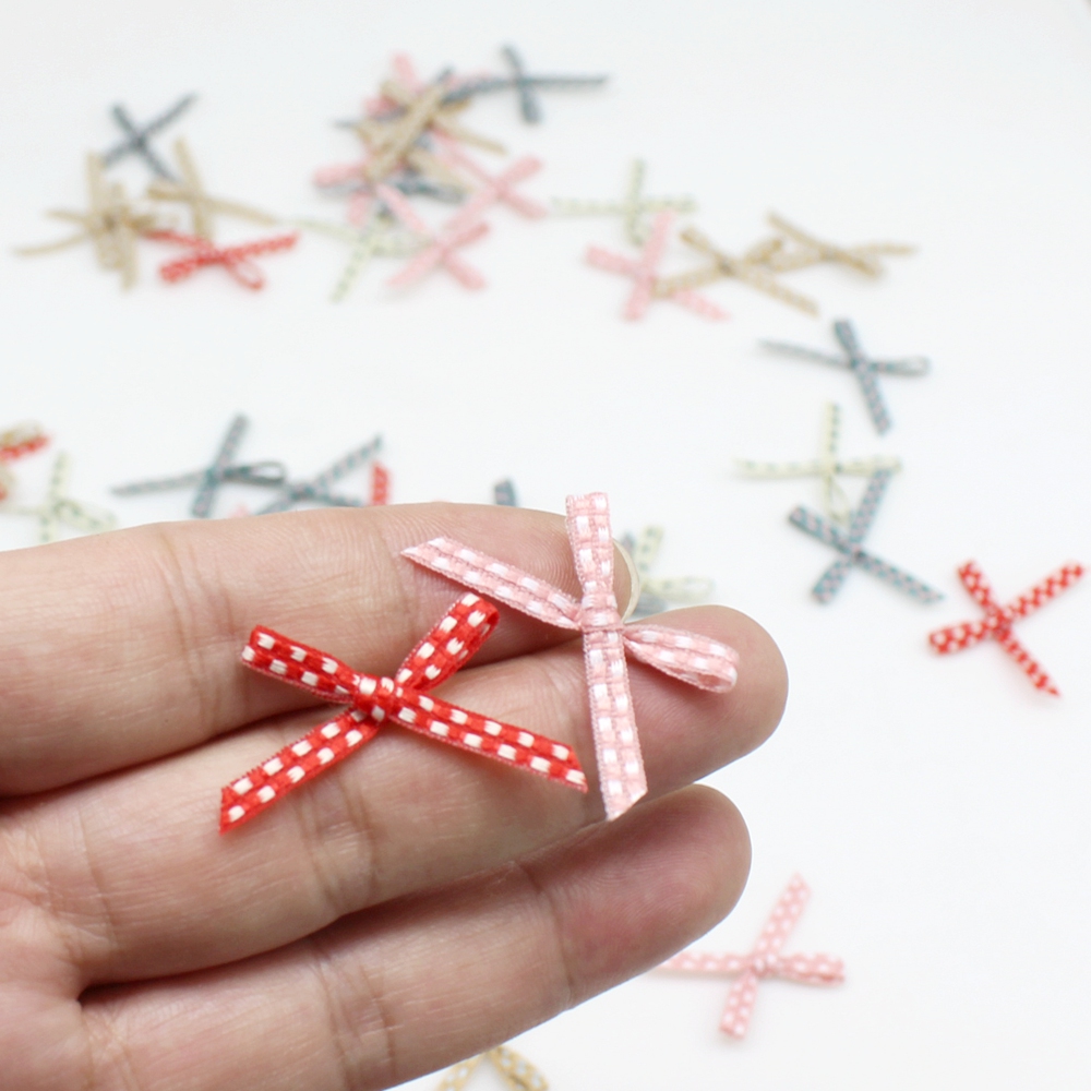 100pcs 2cm*3cm  Bowknot  Small – Embellishments For Scrapbooking recenzja i cena