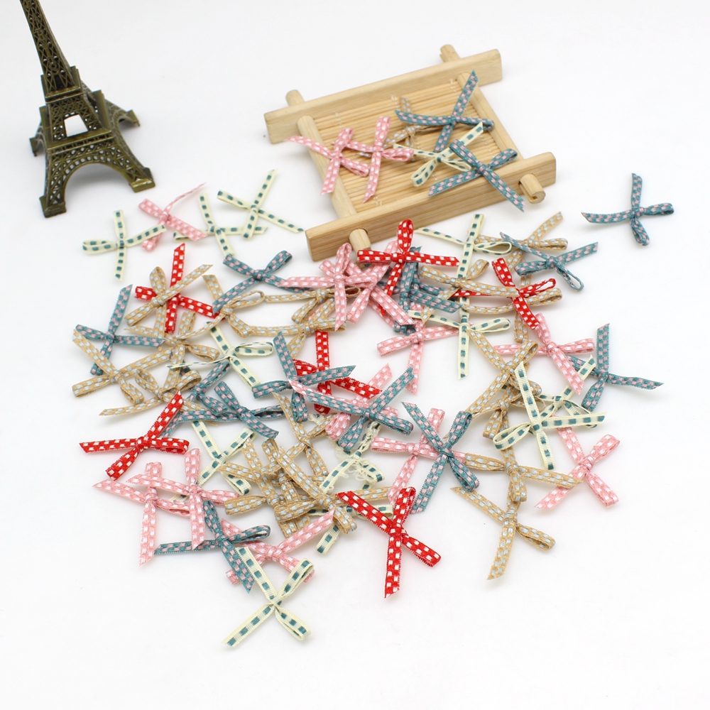 100pcs 2cm*3cm  Bowknot  Small – Embellishments For Scrapbooking recenzja i cena