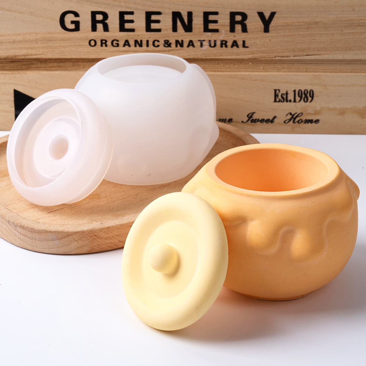 3D Honey Candle Jar Silicone M – Craft Embellishment Storage recenzja i cena