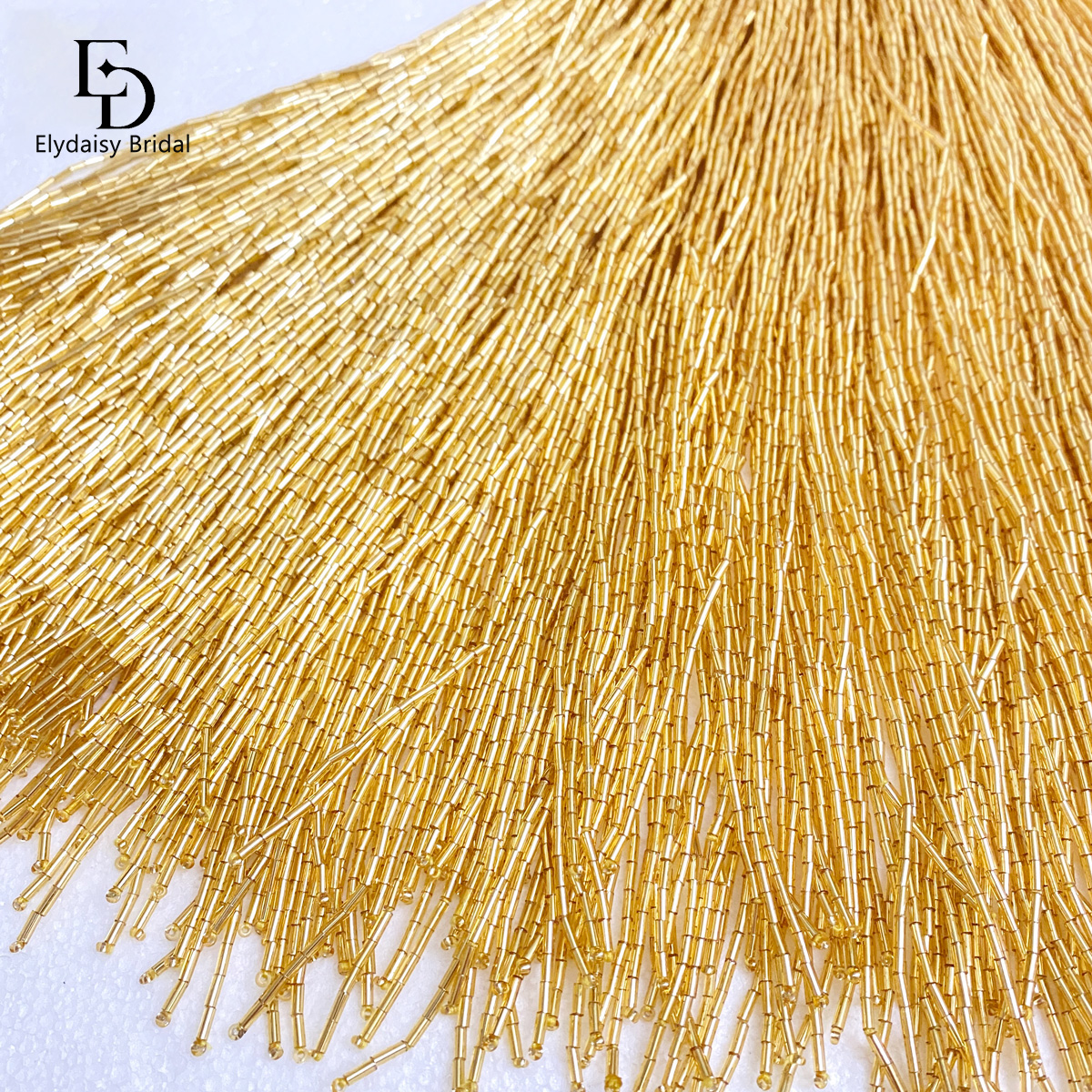 ELYDAISY 1Meter Length Champag – Fringe Ribbon Sewing recenzja i cena