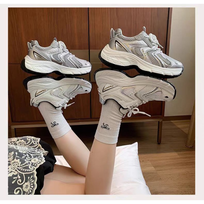2026 Spring Women unky Dad Sne – Guipure Lace Panel recenzja i cena