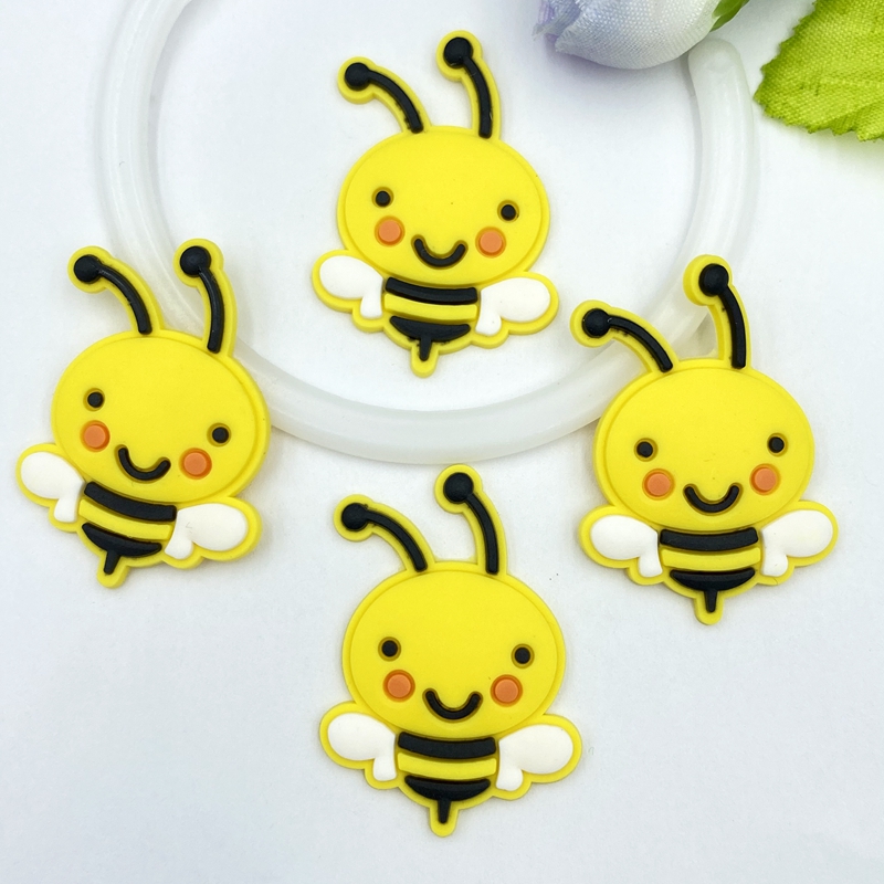 10/20/30pcs cute PVC bee flexi – Embellishment Glue Craft recenzja i cena