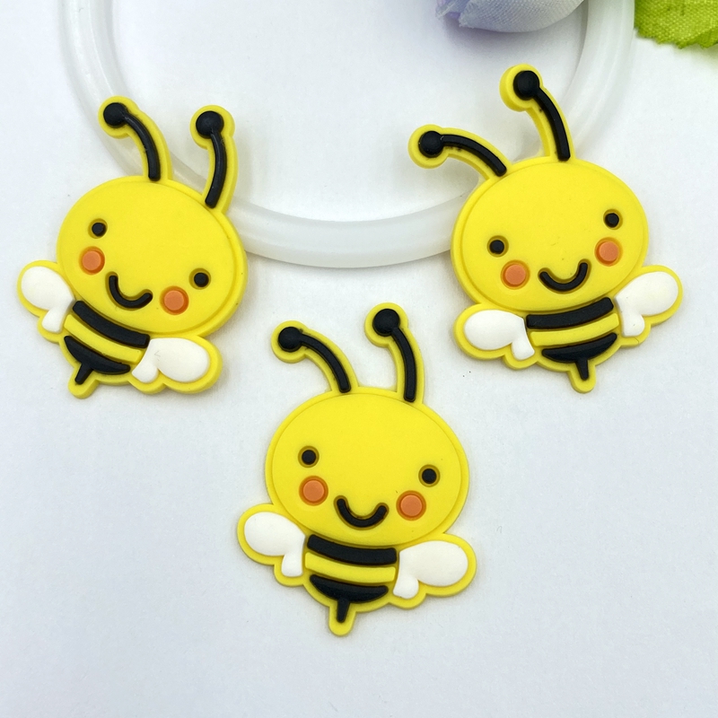 10/20/30pcs cute PVC bee flexi – Embellishment Glue Craft recenzja i cena