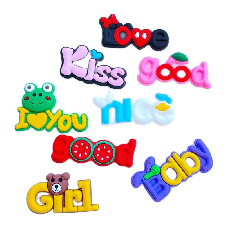 20pcs New Mini Lovely Letters  – Embellishment Glue Craft recenzja i cena