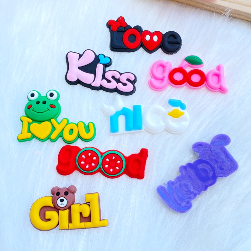 20pcs New Mini Lovely Letters  – Embellishment Glue Craft recenzja i cena