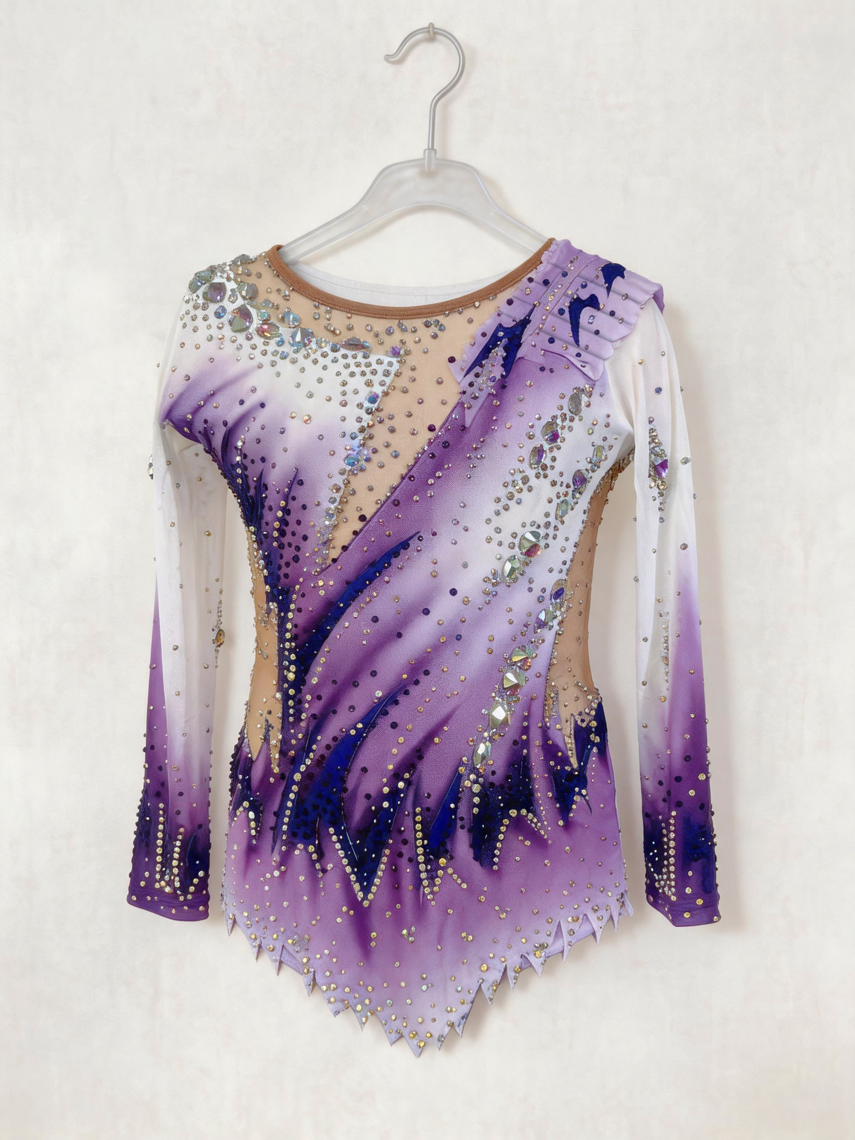Girls Purple Ombre Luxury Rhyt – Rhinestone Banding Trim recenzja i cena