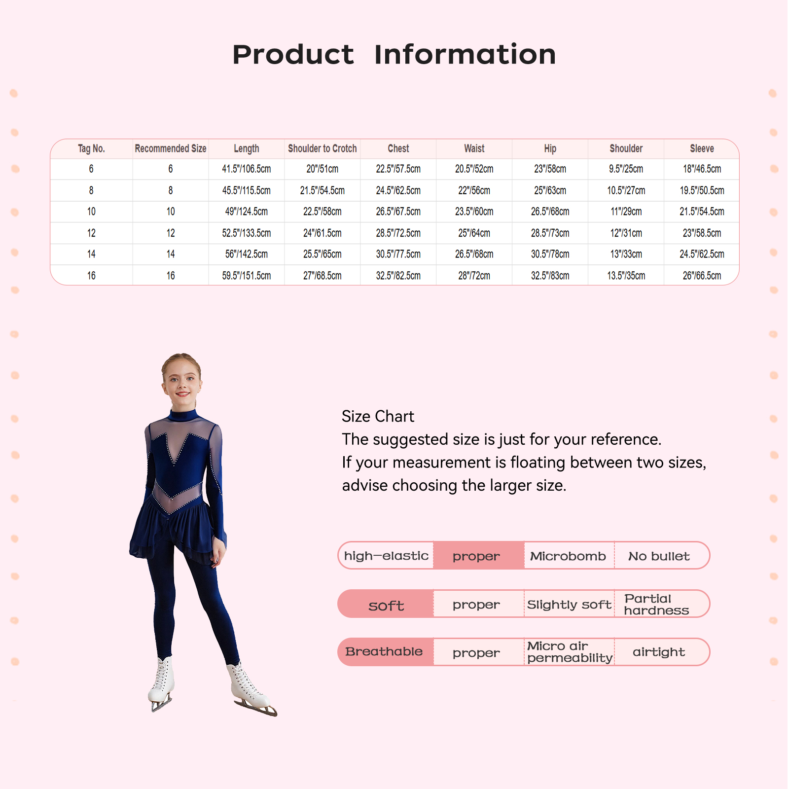 Kids Girls Ballet Dance Jumpsu – Rhinestone Banding Trim recenzja i cena