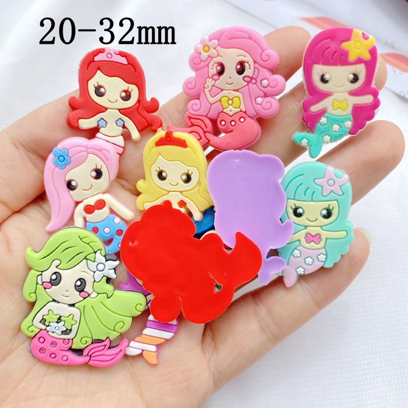 10pcs New Cute Cartoon Mermaid – Embellishment Glue Craft recenzja i cena