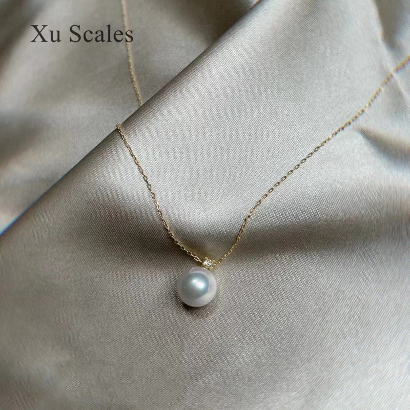 Natural Pearl Pendant 9-11mm S – Pearl Trim Chain recenzja i cena