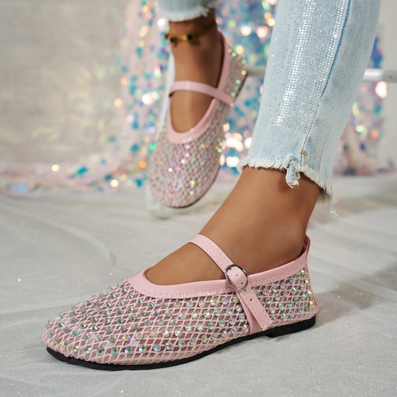 Womens Fashion Sparkling Rhine – Crystal Mesh Fabric recenzja i cena