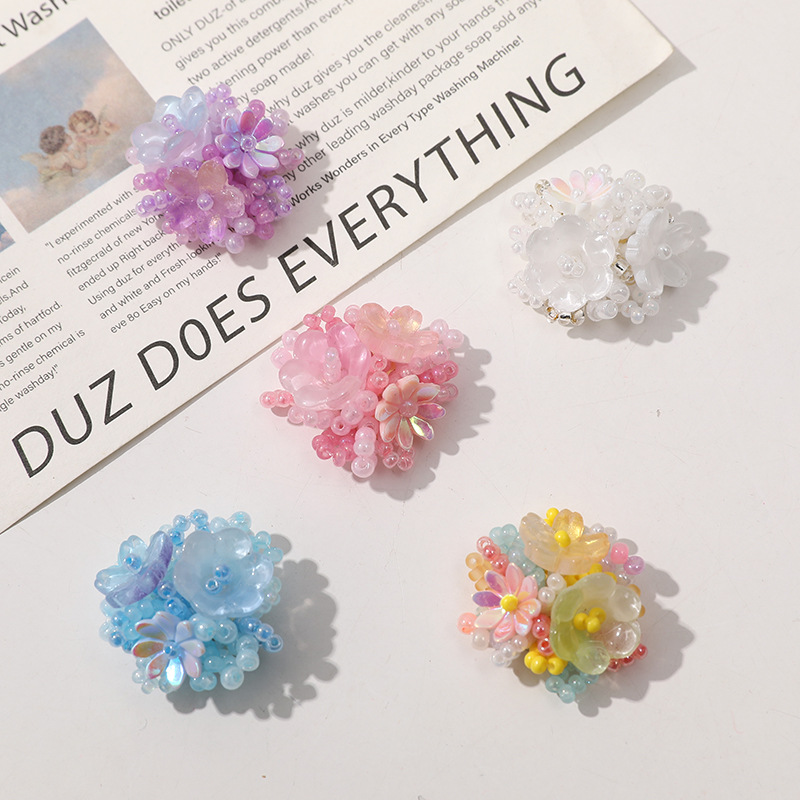 2pcs Crystal Flower Patches fo – Applique Patch Flower recenzja i cena