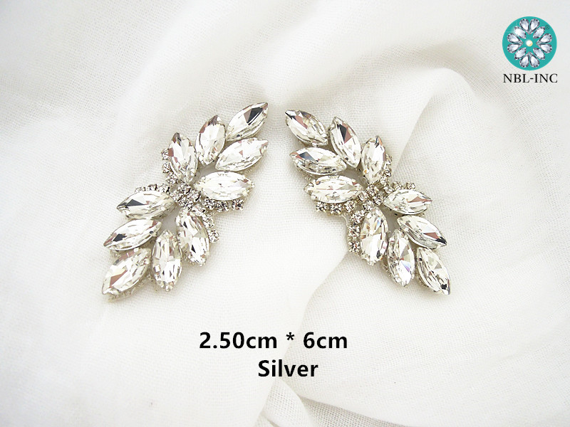 (1PC) Silver gold rhinestone b – Sew On Rhinestone recenzja i cena