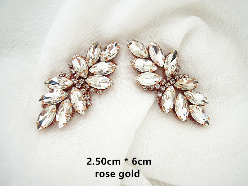 (1PC) Silver gold rhinestone b – Sew On Rhinestone recenzja i cena