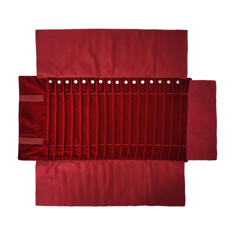 Travel Jewelry Organizer Case  – Velvet Ribbon Roll recenzja i cena